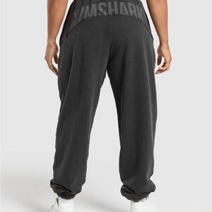 ISO Gymshark Power Washed Black Joggers
